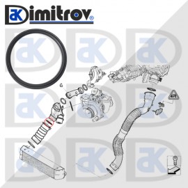 Уплътнение турбо маркуч BMW 1 2 3 4 5 X1 X3