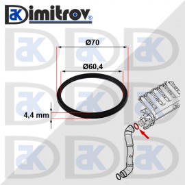 Уплътнение маркуч турбо BMW 1 2 3 4 5 X1 X3
