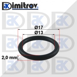 Уплътнение кръгло сечение Ø 13 x 2,0 mm