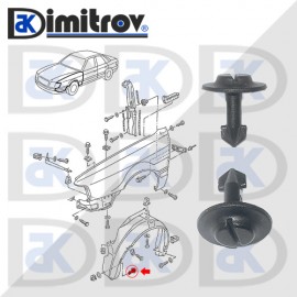 Щипка подкалник Seat Exeo Leon Toledo