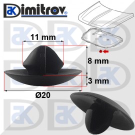 Щипка Opel Astra H Astra J Astra K Cascada Corsa E Crossland X Insignia B Meriva B Zafira B Zafira C
