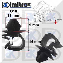 Щипка BMW 1 2 3 4 5 6 7 X1 X2 X3 X4 X5 X6 Z3 Z4 Z8 Mini Clubman Contryman Cabrio Coupe Paceman Roadster