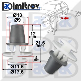 Щипка Seat Altea Toledo VW Golf II III Jetta II Passat Polo Transporter Vento