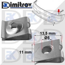 Монтажна пластина BMW 3 (E30) (E36) (E46) 5 (E34) (E39) 7 (E32) (E38) 8 (E31) X3 (E83) X5 (E53) Z1 (E30) Z3 (E36)