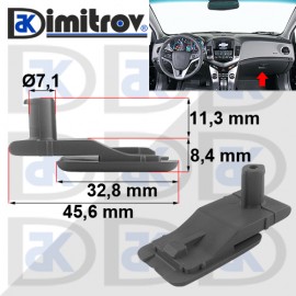 Щипка жабка Chevrolet Cruze
