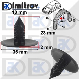 Щипка Renault Clio Espace Grand Scenic Kangoo Laguna Master I II Megane I II Megane Scenic Modus Grand Modus Scenic Trafic Twingo Vel Satis