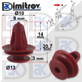 Щипка греди тапицерия врати Suzuki Baleno Grand Vitara Ignis Jimny Swift Vitara Wagon R+