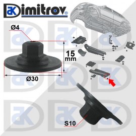 Гайка кора двигател Audi Seat Skoda Volkswagen