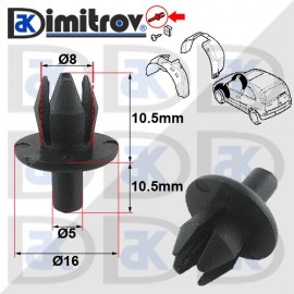 Щипка подкалник Daewoo Fiat Opel
