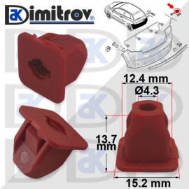 Щипка предна задна броня Alfa Romeo Fiat Lancia