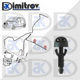 Пръскалка предно стъкло Citroen C1 Peugeot 107