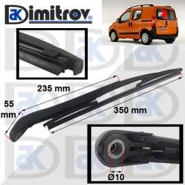 Рамо задна чистачка Citroen Nemo Fiat Fiorino Qubo Peugeot Bipper