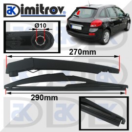 Рамо задна чистачка Renault Clio III Combi