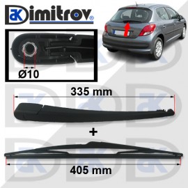 Рамо задна чистачка Peugeot 207