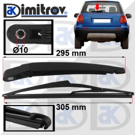 Рамо задна чистачка Fiat Sedici