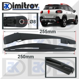 Рамо задна чистачка Citroen C4 Aircross