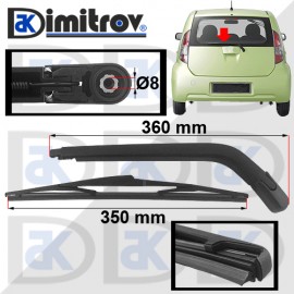 Рамо задна чистачка Daihatsu Sirion