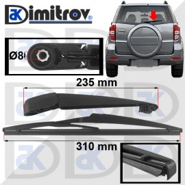 Рамо задна чистачка Daihatsu Terios