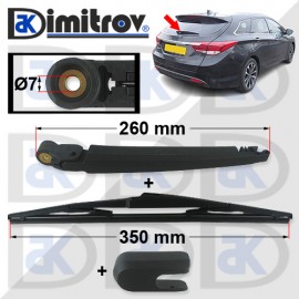 Рамо задна чистачка Hyundai i40 Tucson Рамо задна чистачка Hyundai i40 Tucson