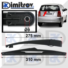 Рамо задна чистачка Kia Picanto