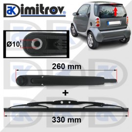 Рамо задна чистачка Smart Fortwo