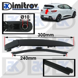 Рамо задна чистачка Renault Clio IV