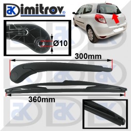 Рамо задна чистачка Renault Clio III