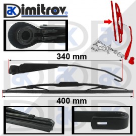 Рамо задна чистачка Ford Galaxy Seat Alhambra Volkswagen Sharan Tranporter T4